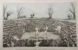 Jem Ward's Picture of the Great Fight Between Tom Sayers and J.C by James Ward, lithograph, sold Jul 2023