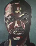 Spirt by Michel Johnson, oil on canvas, offered Jul 2023