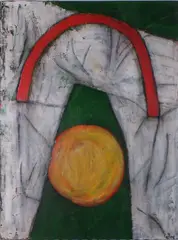 Solstice by Lesley Doswell, Acrylic on canvas, sold Jul 2023
