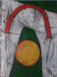 Solstice by Lesley Doswell, Acrylic on canvas, sold Jul 2023