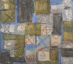Medley - Summer 2021 by Peter Hugo McClure, Mixed media on board, titled, signed and dated verso, sold Jul 2023