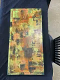 Gold Rush by Lesley Doswell, 2023, Acrylic on canvas, sold Jul 2023