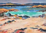 Crab Fishing by Graham Evernden, 2021, Acrylic on canvas, sold Jul 2023