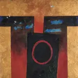 Corrida - Lodosa by Clive Williams, 1996, Oil on Board, titled, signed dated, sold Jul 2023
