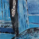 Thinking Room by Lesley Doswell, 2023, Acrylic on canvas, titled, signed and dated, offered Jul 2023