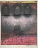 Abstract composition by Christopher Sturgess-Lief, mixed media, sold Jul 2023