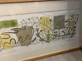 Abandoned Weeding by Clare Curtis, print, sold Jul 2023