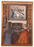 Norfolk historian and author) by Percy Millican, 1953, Acrylic on paper laid on board, signed and dated, offered Jun 2023