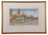 Pull's Ferry, Norwich by William Frederick Austin, 1880, watercolour, sold Jun 2023