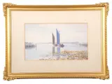 Untitled by Stephen John Batchelder, watercolour, sold Jun 2023