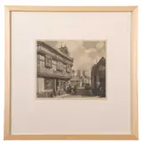 The Greenland Fishery Inn, King's Lynn by Leonard Russell Squirrell, print, sold Jun 2023