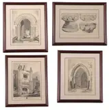 South door-way Mindham Church, Norfolk by John Sell Cotman, print (other), offered Jun 2023