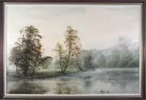 Misty Morning River View by Gerry Hillman, 1979, Oil on canvas, offered Jun 2023