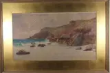 Quite Cove by William Casley, watercolour, offered Jun 2023