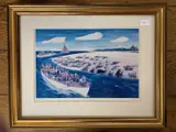 Seal Trip III by Brian Lewis, giclee, offered Jun 2023