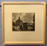 The Custom House, Kings Lynn by Leonard Russell Squirrell, 1948, lithograph, sold Jun 2023