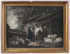 The Horse Feeder by John Raphael Smith, print, sold Jul 2025