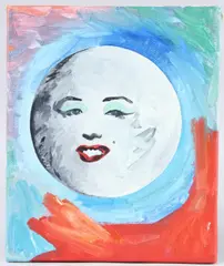 Marilyn Dec 15-20 1987' oil on canvas by Mark Lancaster, oil on canvas, offered Jun 2025