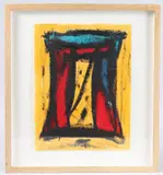 Untitled by William Gear Ra Frsa Fbsa, Acrylic on paper, signed in pencil, dated '96, sold Jun 2025