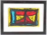 Untitled by William Gear Ra Frsa Fbsa, Acrylic on paper, sold Jun 2025
