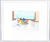 Still life in front of a window watercolour, 22cm x 29cm by Danny Markey, watercolour, sold Jun 2025