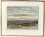 A Derbyshire Landscape by Herbert Finn, 1923, watercolour, offered Jun 2025