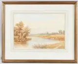 On the Avon, near Wyre'watercolour by James Archibald Morris, watercolour, offered Jun 2025