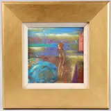 Orvieto Spin by David Carson Shaw, oil on board, sold May 2025