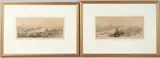 Views of the River Thames by William Lionel Wyllie, pencil, sold May 2025