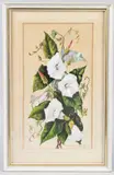 Convolvulus' watercolour, Federation of British Artists Gallery label by Madeleine Knight, watercolour, offered May 2025