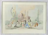 Il Buffone Beffeggiato - La Seconda Versione by V Stockton, watercolour, offered May 2025
