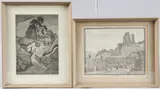 Devon Farm by Frances Emily Penrose, etching, sold May 2025