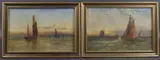 Oils by George Gregory, 1903, oil, offered Apr 2025