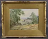 Rustic Solitude by Syvester Stannard, watercolour, offered Apr 2025