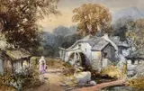 Title verso ' by James Burrell Smith, watercolour, sold Oct 2023