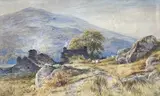 Entitled verso ' by John Steeple, 1870, watercolour, offered Oct 2023