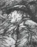 Kyffin V by David Carpanini limited edition, etching, sold Oct 2023