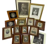 including the Rev Mr Jones of Langan, Mrs Wollstonecraft, the Rev Daniel Rowland of Langeitho, John Phillips, The Rev Rowland Hills, The Right Hon by Assorted Printed Portraits, print (other), sold Oct 2023