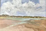 Estuary by Joy Ravenscroft, oil on canvas, sold Oct 2023