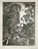 Mob by Colin See Paynton, print, sold Oct 2023