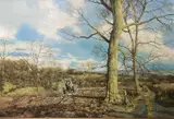 Untitled by Tony Wooding, oil on canvas, sold Oct 2023