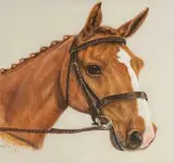 Titled by P F Evers Swindell, 1987, gouache, sold Oct 2023