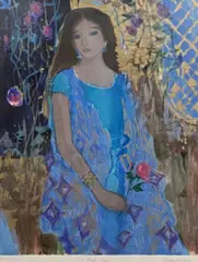 Limited edition by Quan Sun, lithograph, sold Oct 2023