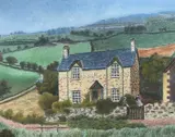Probably near Colwyn Bay by Chester Malam, 1926, pastel, offered Aug 2023