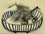 Untitled by Lucienne Agnes Ha van Vuong, watercolour, sold Aug 2023