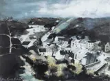 Solva by John Knapp-Fisher limited edition, print, offered Jul 2023