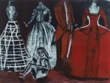 The Hand Mirror' signed & dated '08, 56 x 66cmsProvenance: private collection Vale of GlamorganComments: framed & glazed by Shani Rhys James Mbe limited edition, print (other), sold Jul 2023