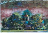Early Morn: St Non, Llanerchaeron by John Julian Petts limited edition, print, sold Jul 2023