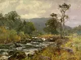 Untitled by Yeend King, oil on board, sold Jul 2023