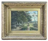 Untitled by Barend Hendrik Koekkoek, oil on canvas, offered Jul 2023
